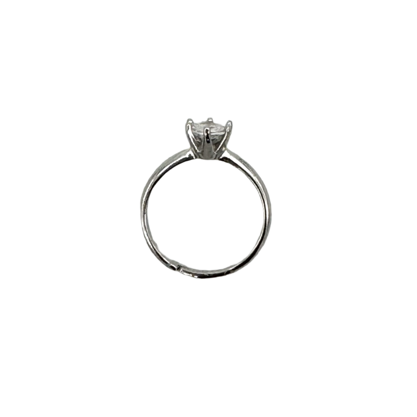 925 Sterling Silver Ring With Zircon Stone[R103]